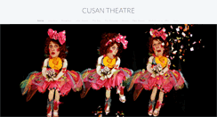 Desktop Screenshot of cusantheatre.com