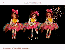 Tablet Screenshot of cusantheatre.com